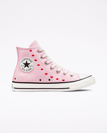 Pink / White Converse Crafted With Love Chuck Taylor All Star Women Sneakers Singapore | C-96051489