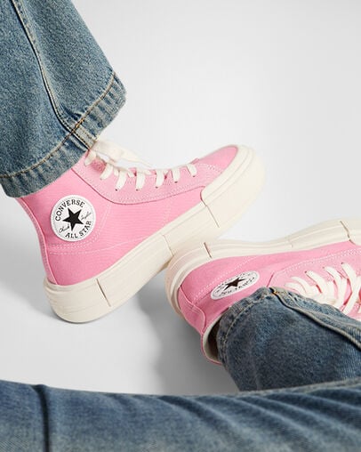 Pink / White Converse Cruise Women Sneakers Singapore | C-94710359