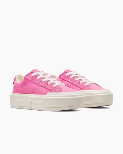 Pink / White Converse Cruise Women Tennis Shoes Singapore | C-31492869