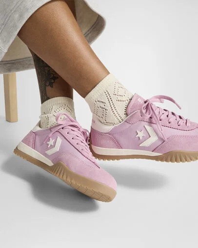 Pink / White Converse Run Star Women Trainers Singapore | C-56981709