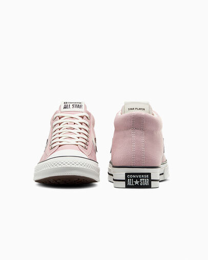 Pink / White Converse Star Player 76 Women Boots Singapore | C-29708139