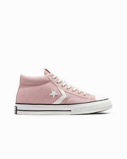 Pink / White Converse Star Player 76 Women Boots Singapore | C-29708139