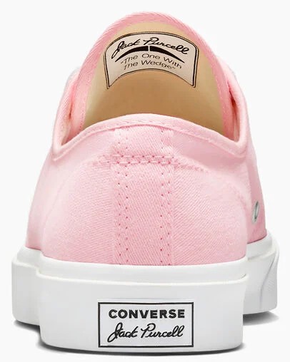 Pink / White / Black Converse Jack Purcell Women Tennis Shoes Singapore | C-84175329