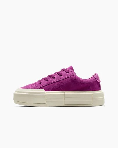 Purple Converse Cruise Suede Women Sneakers Singapore | C-40678219