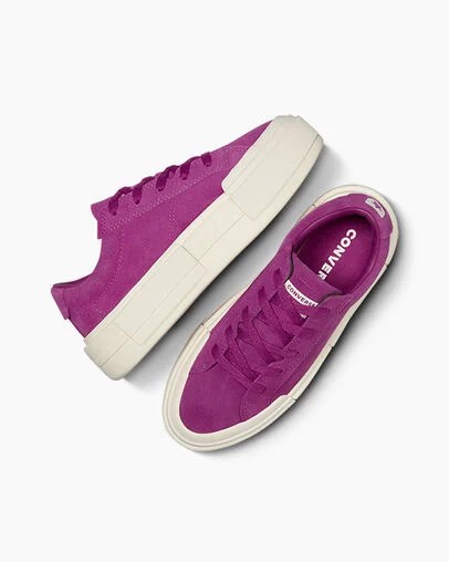 Purple Converse Cruise Suede Women Sneakers Singapore | C-40678219