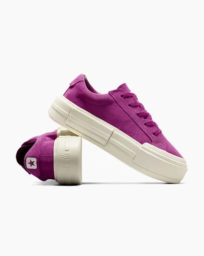 Purple Converse Cruise Suede Women Sneakers Singapore | C-40678219