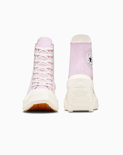 Purple / Black Converse Chuck 70 De Luxe Wedge Women Sneakers Singapore | C-10859749