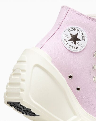 Purple / Black Converse Chuck 70 De Luxe Wedge Women Sneakers Singapore | C-10859749