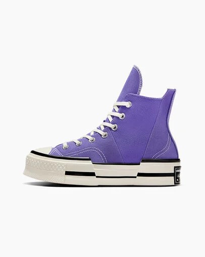 Purple / Black Converse Chuck 70 Plus Women Sneakers Singapore | C-06953729