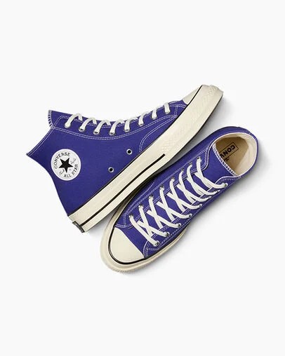 Purple / Black Converse Chuck 70 Women Canvas Shoes Singapore | C-82549379