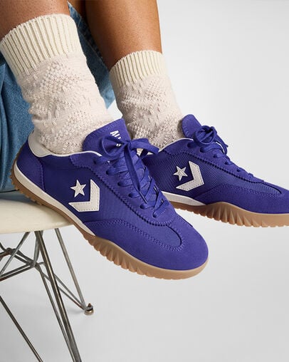 Purple / White Converse Run Star Women Trainers Singapore | C-76419239