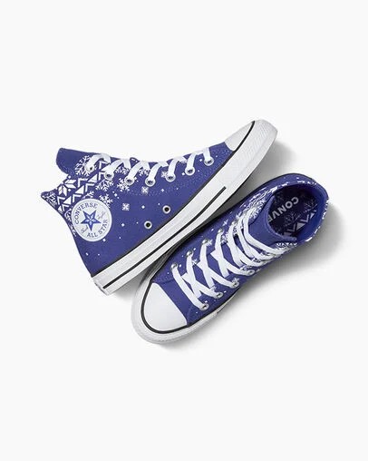 Purple / White / Black Converse Chuck Taylor All Star Men Sneakers Singapore | C-04385619