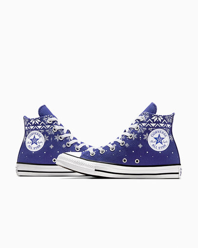 Purple / White / Black Converse Chuck Taylor All Star Men Sneakers Singapore | C-04385619