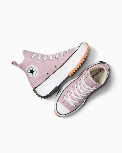 Purple / White / Black Converse Run Star Hike Men Platform Shoes Singapore | C-15639429