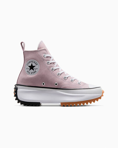 Purple / White / Black Converse Run Star Hike Men Platform Shoes Singapore | C-15639429