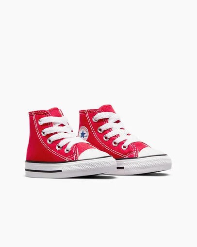 Red Converse Chuck Taylor All Star Classic Kids' Sneakers Singapore | C-67182309