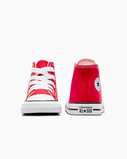 Red Converse Chuck Taylor All Star Classic Kids' Sneakers Singapore | C-67182309