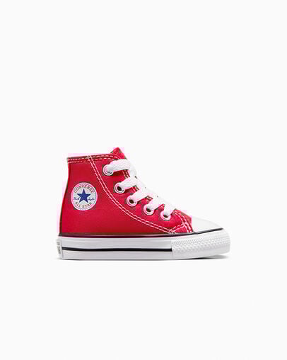 Red Converse Chuck Taylor All Star Classic Kids\' Sneakers Singapore | C-67182309