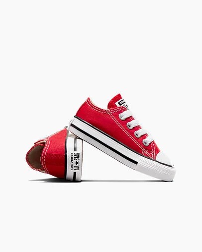 Red Converse Chuck Taylor All Star Classic Kids' Sneakers Singapore | C-80376519