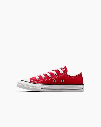 Red Converse Chuck Taylor All Star Classic Kids' Sneakers Singapore | C-31496829
