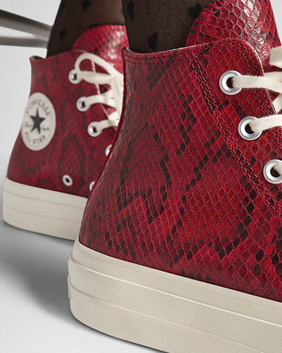 Red Converse Chuck Taylor All Star Lift Women Platform Shoes Singapore | C-01436289