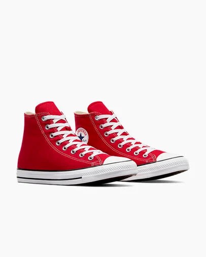 Red Converse Chuck Taylor All Star Women Canvas Shoes Singapore | C-52169049