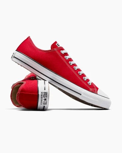 Red Converse Chuck Taylor All Star Women Canvas Shoes Singapore | C-79452819
