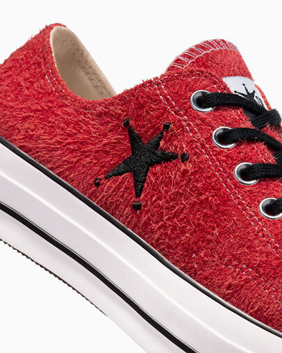 Red Converse Converse x Stüssy Chuck 70 Men Sneakers Singapore | C-19403259