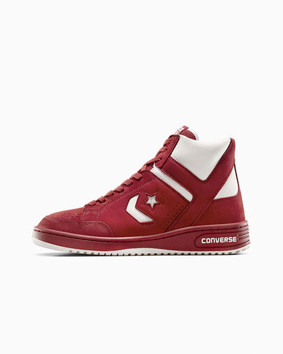Red Converse Weapon Luxe Men Basketball Shoes Singapore | C-06743519