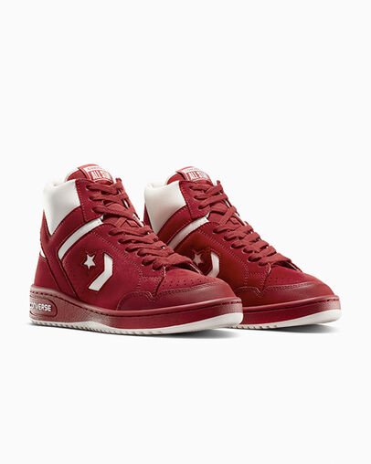 Red Converse Weapon Luxe Men Basketball Shoes Singapore | C-06743519
