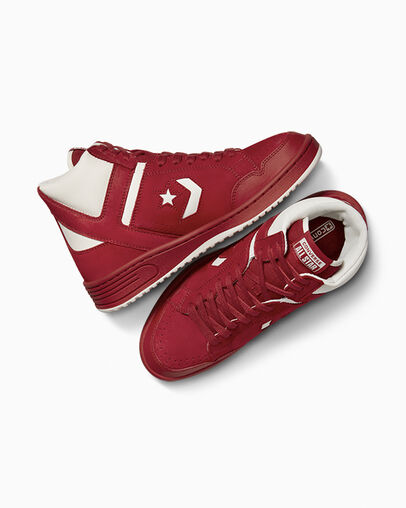 Red Converse Weapon Luxe Men Basketball Shoes Singapore | C-06743519