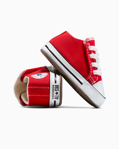 Red / Beige White Converse Chuck Taylor All Star Cribster Kids' Canvas Shoes Singapore | C-91207389