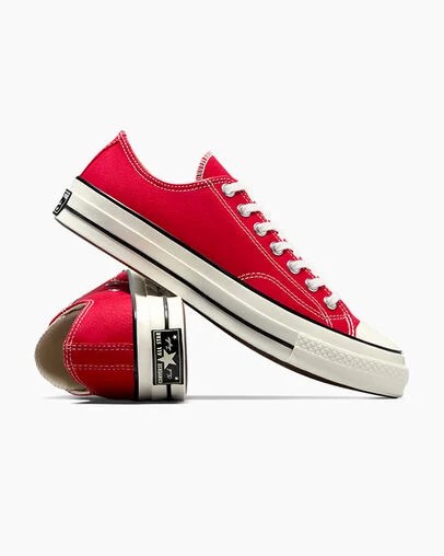 Red / Black Converse Chuck 70 Men Canvas Shoes Singapore | C-97502689