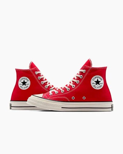 Red / Black Converse Chuck 70 Women Canvas Shoes Singapore | C-87630129