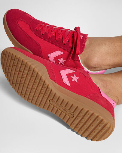 Red / Pink Converse Run Star Men Trainers Singapore | C-46513879