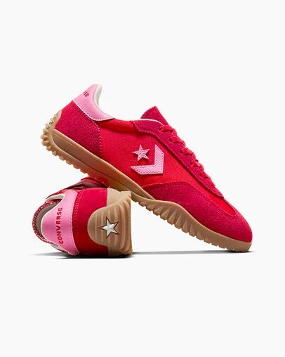 Red / Pink Converse Run Star Men Trainers Singapore | C-46513879