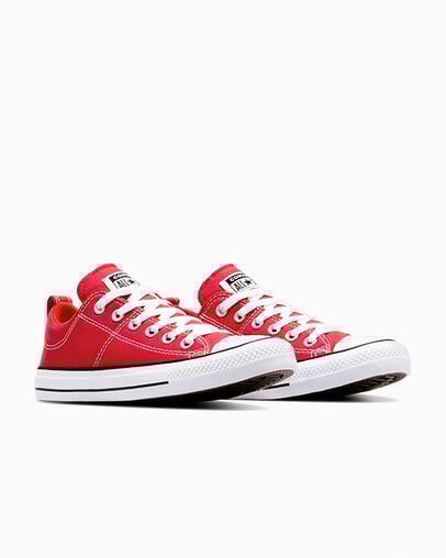Red / White / Black Converse Chuck Taylor All Star Madison Women Canvas Shoes Singapore | C-50489739