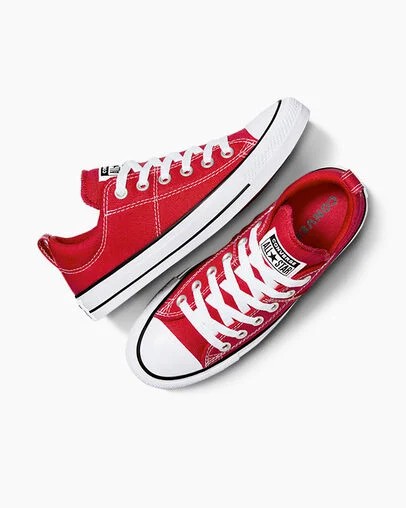 Red / White / Black Converse Chuck Taylor All Star Madison Women Canvas Shoes Singapore | C-50489739