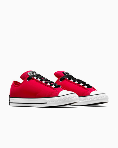 Red / White / Black Converse Chuck Taylor Puff Women Tennis Shoes Singapore | C-68157239