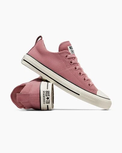 Rose / Black Converse Chuck Taylor All Star Madison Suede Women Sneakers Singapore | C-52140369