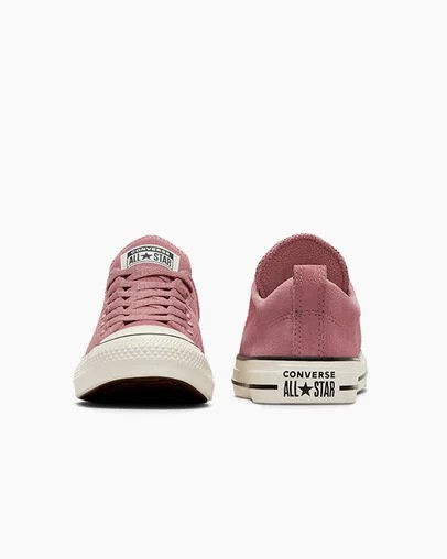 Rose / Black Converse Chuck Taylor All Star Madison Suede Women Sneakers Singapore | C-52140369