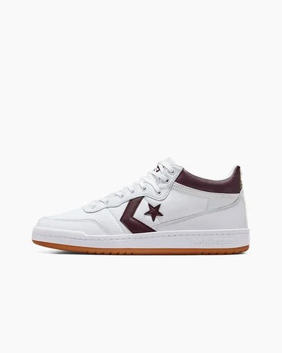 White Converse CONS Fastbreak Pro Leather & Nylon Women Boots Singapore | C-98437129