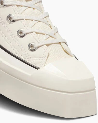 White Converse Chuck 70 De Luxe Squared Men Sneakers Singapore | C-37526909