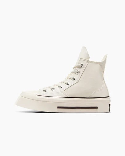 White Converse Chuck 70 De Luxe Squared Men Sneakers Singapore | C-37526909