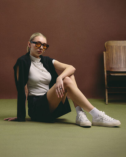 White Converse Chuck 70 Marquis Mixed Materials Women Tennis Shoes Singapore | C-45680919