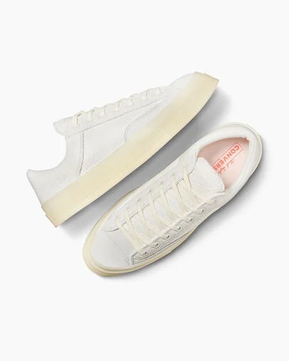 White Converse Chuck 70 Marquis Mixed Materials Women Tennis Shoes Singapore | C-45680919