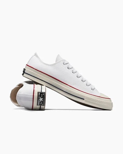 White Converse Chuck 70 Women Canvas Shoes Singapore | C-93041629