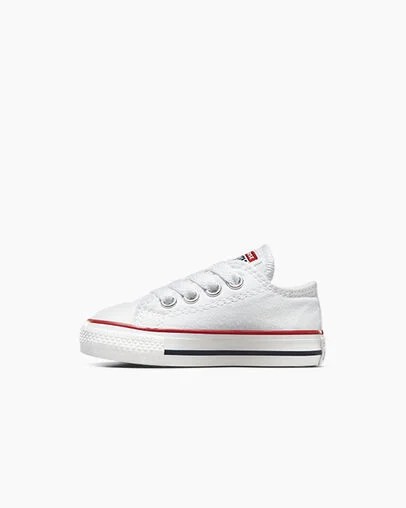 White Converse Chuck Taylor All Star Classic Kids' Sneakers Singapore | C-95280349