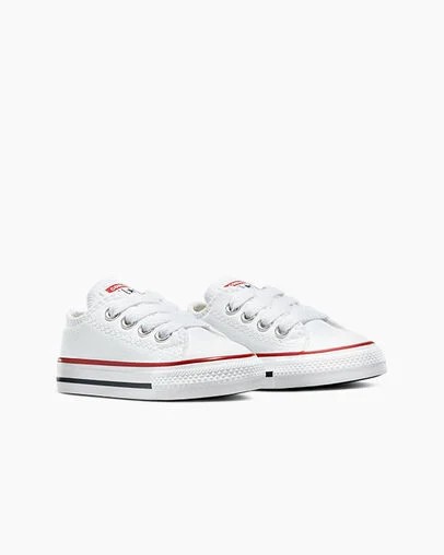 White Converse Chuck Taylor All Star Classic Kids' Sneakers Singapore | C-95280349