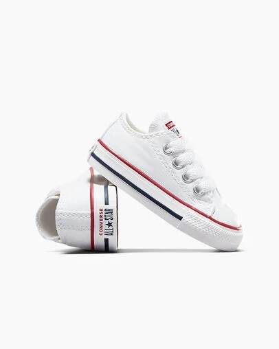White Converse Chuck Taylor All Star Classic Kids' Sneakers Singapore | C-95280349